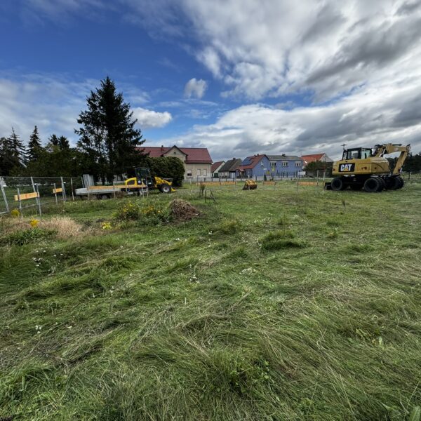 Baustart für das Feuerwehrgerätehaus in Ziezow