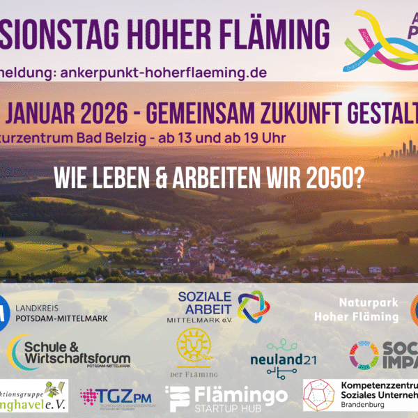 Einladung zum Visionstag Hoher Fläming – 15.01.26 – Gemeinsam Zukunft gestalten