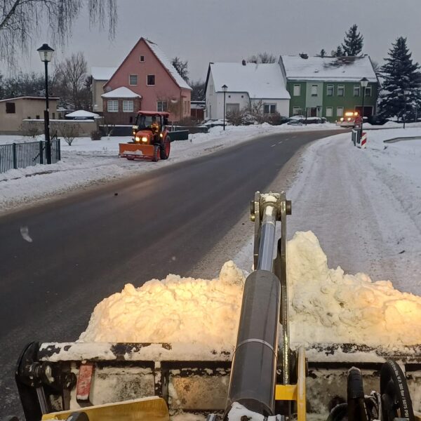 Winterliche Wetterlage fordert Bauhof
