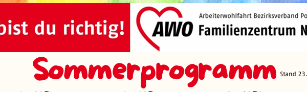 Abwechslungsreiches Sommerprogramm im Familienzentrum Niemegk